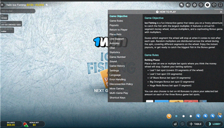 Ice Fishing Spielanleitung Screenshot